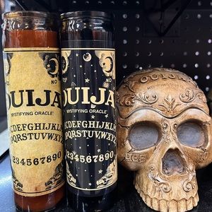 Black oujia candle